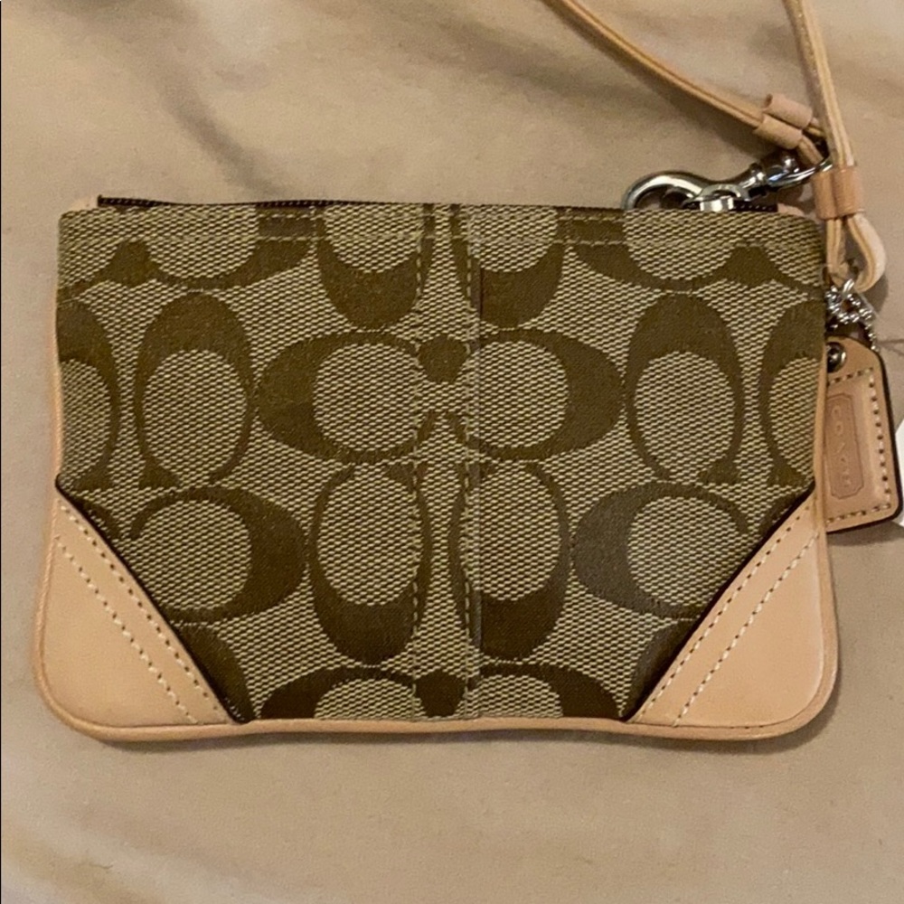 Coach wristlet